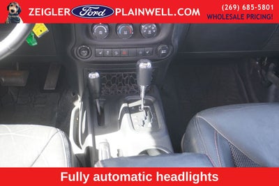 2016 Jeep Wrangler Unlimited Sahara 75TH ANNIVERSARY HEATED LEATHER HARD TOP V6 TOW