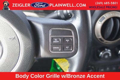 2016 Jeep Wrangler Unlimited Sahara 75TH ANNIVERSARY HEATED LEATHER HARD TOP V6 TOW