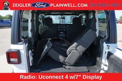 2022 Jeep Wrangler Sport S Soft Top Heated Seats Rear Camera Tech Pkg 4x4