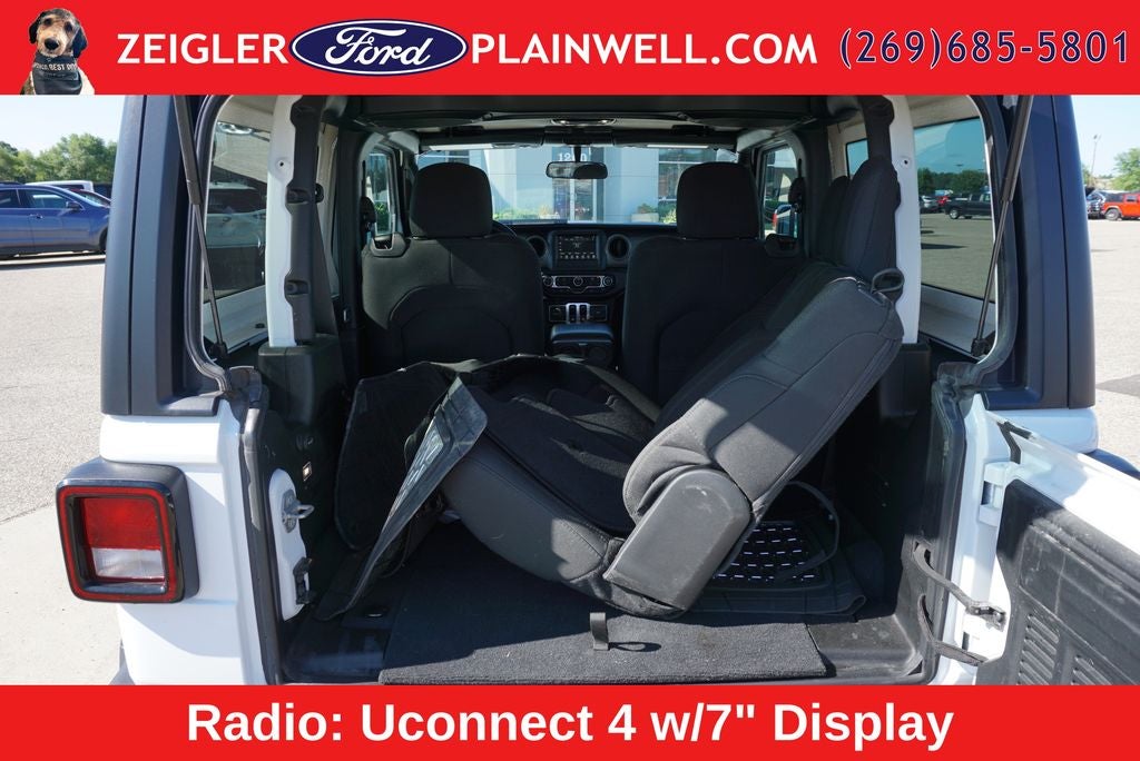 2022 Jeep Wrangler Sport S Soft Top Heated Seats Rear Camera Tech Pkg 4x4
