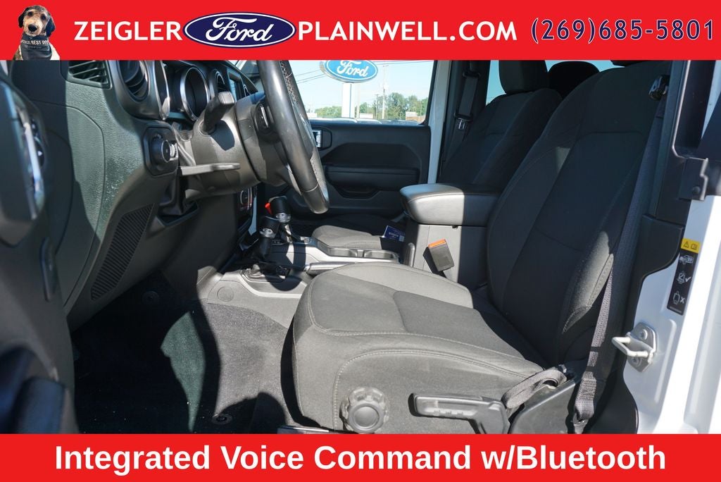 2022 Jeep Wrangler Sport S Soft Top Heated Seats Rear Camera Tech Pkg 4x4