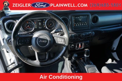 2022 Jeep Wrangler Sport S Soft Top Heated Seats Rear Camera Tech Pkg 4x4