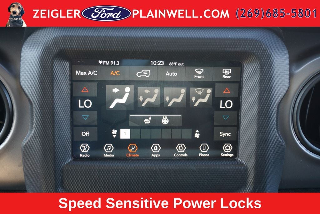 2022 Jeep Wrangler Sport S Soft Top Heated Seats Rear Camera Tech Pkg 4x4