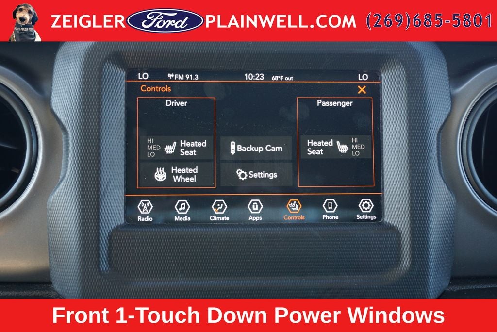 2022 Jeep Wrangler Sport S Soft Top Heated Seats Rear Camera Tech Pkg 4x4