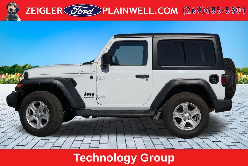 2022 Jeep Wrangler Sport S Soft Top Heated Seats Rear Camera Tech Pkg 4x4