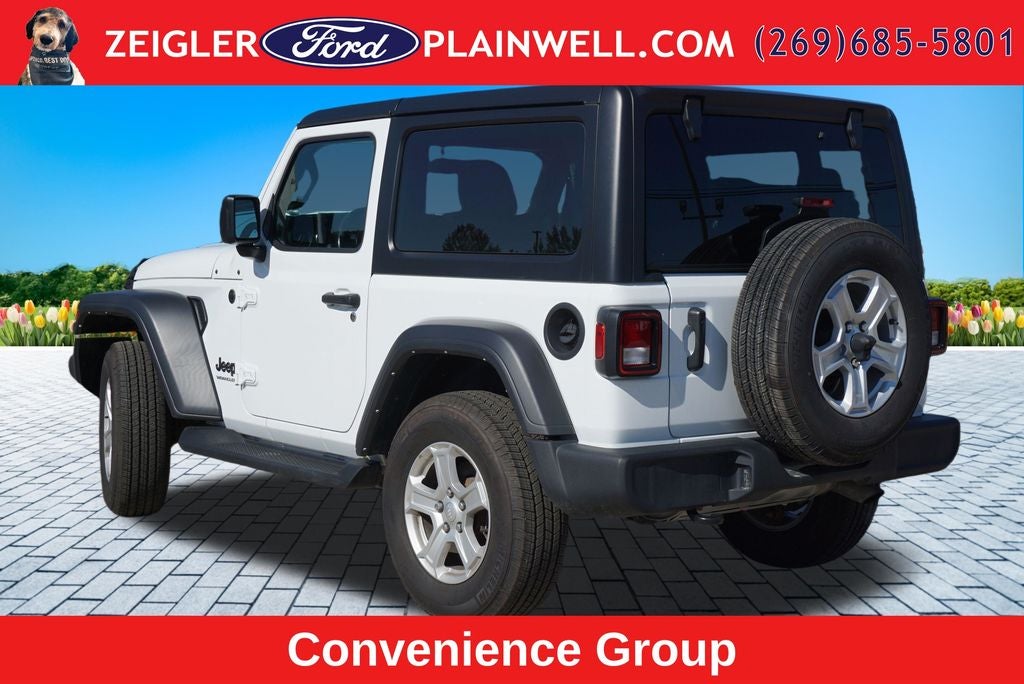 2022 Jeep Wrangler Sport S Soft Top Heated Seats Rear Camera Tech Pkg 4x4