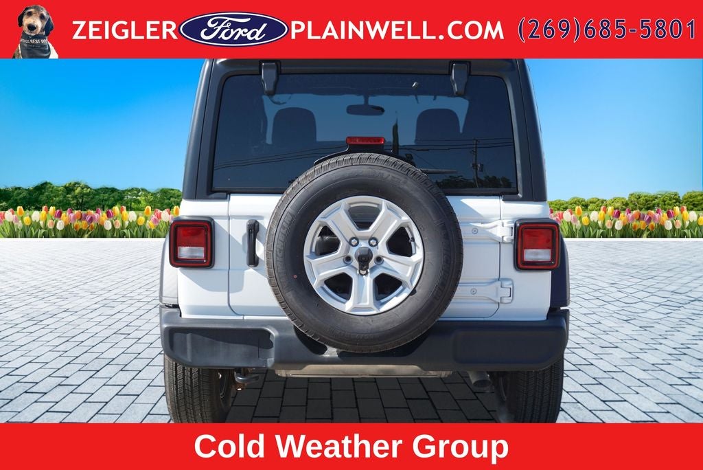 2022 Jeep Wrangler Sport S Soft Top Heated Seats Rear Camera Tech Pkg 4x4