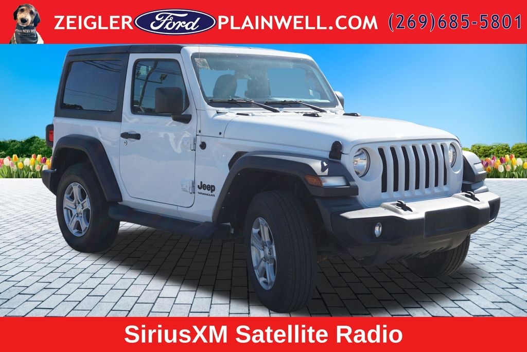 2022 Jeep Wrangler Sport S Soft Top Heated Seats Rear Camera Tech Pkg 4x4