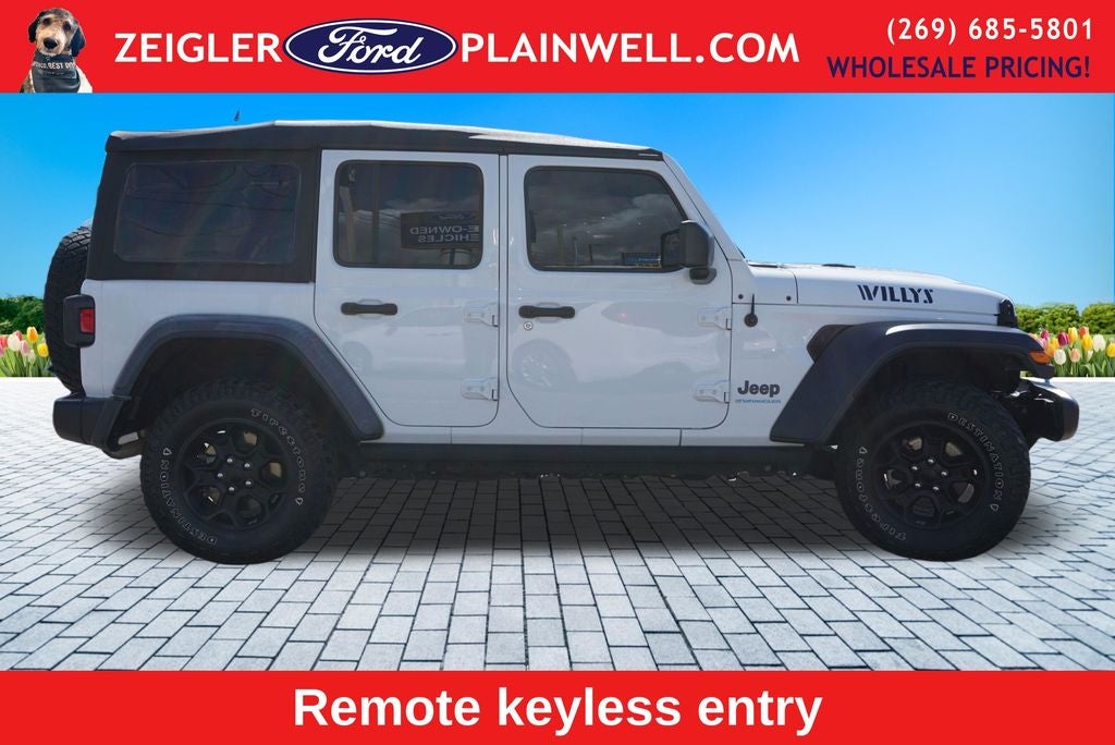 2023 Jeep Wrangler Base 4xe Willys Hybrid Navigation Rear Camera 4x4