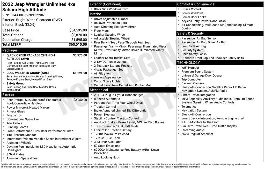 2022 Jeep Wrangler Unlimited Sahara 4xe