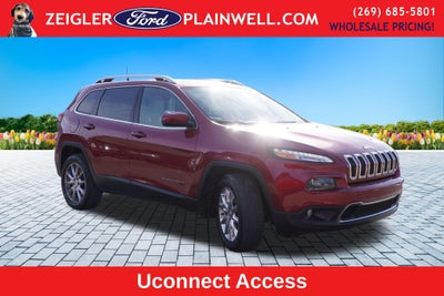 2016 Jeep Cherokee Limited 4x4 Navigation Leather V6