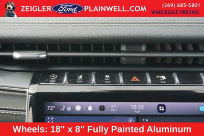 2023 Jeep Grand Cherokee Limited 4x4 Navigation Heated Leather & Steering Rear Came