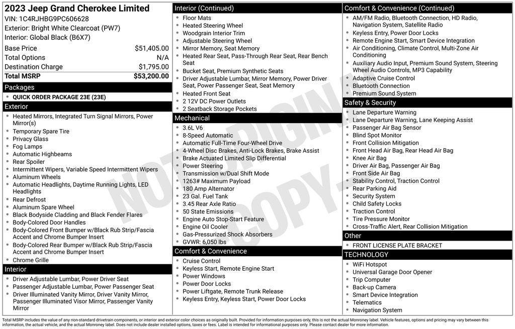 2023 Jeep Grand Cherokee Limited