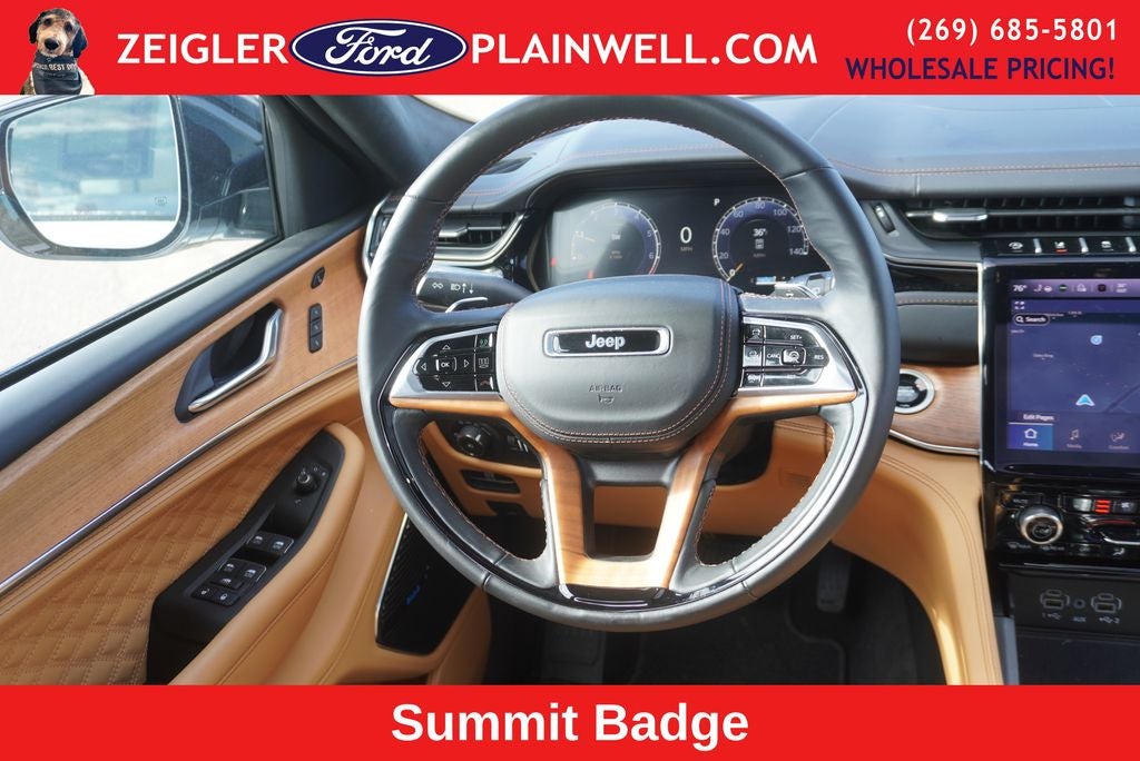 2025 Jeep Grand Cherokee L Summit RESERVE PRO TECH IV PKG NIGHT VISION MOONROOF HU D