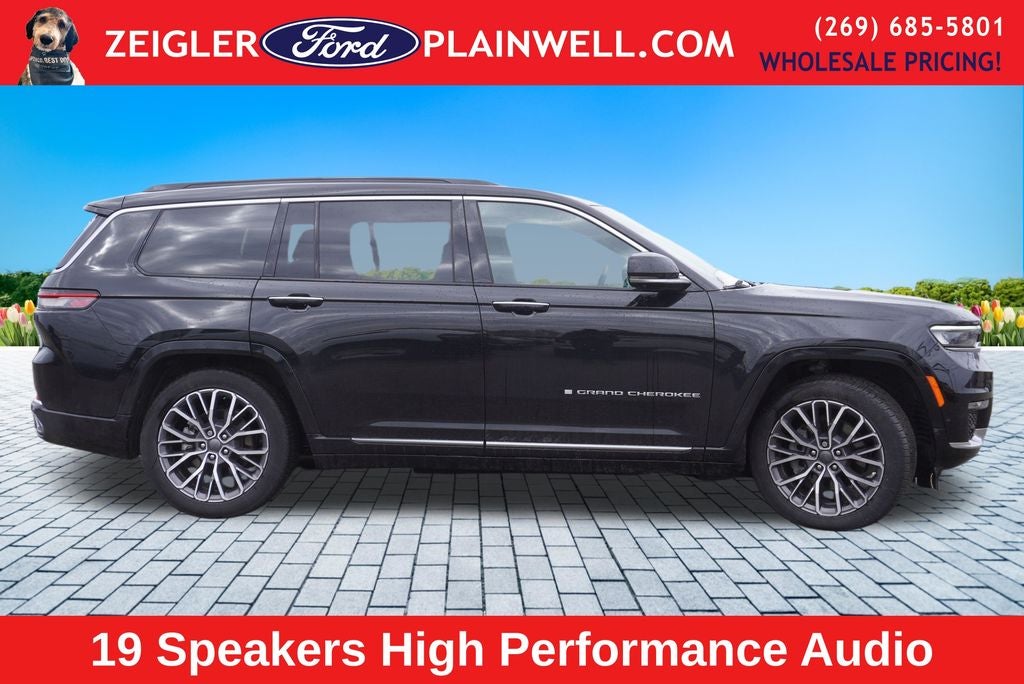 2024 Jeep Grand Cherokee L Summit RESERVE PKG L PANORAMIC ROOF HEATED COOLED LEATHER