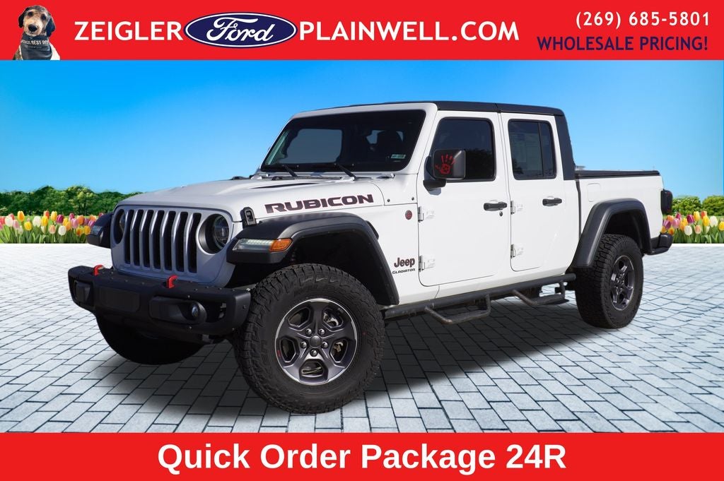2020 Jeep Gladiator Rubicon V6 Navigation w/8.4" Display Keyless Entry Safety