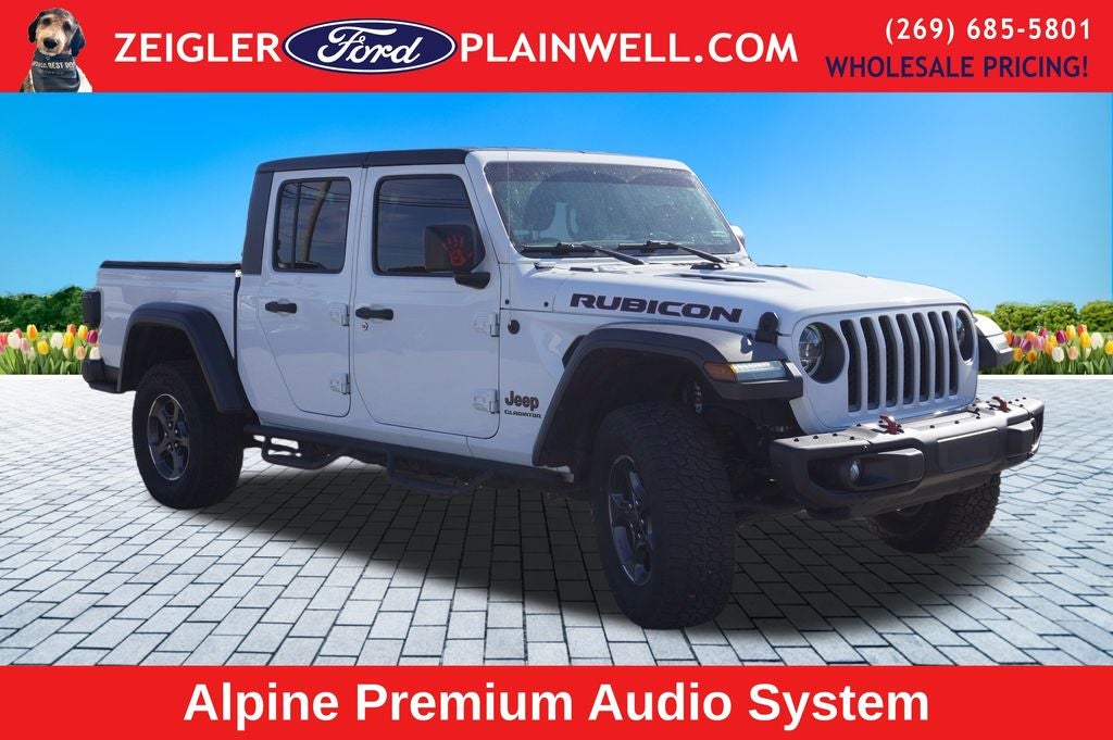 2020 Jeep Gladiator Rubicon V6 Navigation w/8.4" Display Keyless Entry Safety