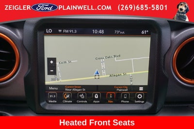 2022 Jeep Gladiator Mojave 4x4 Heated Leather Navigation Rear Camera
