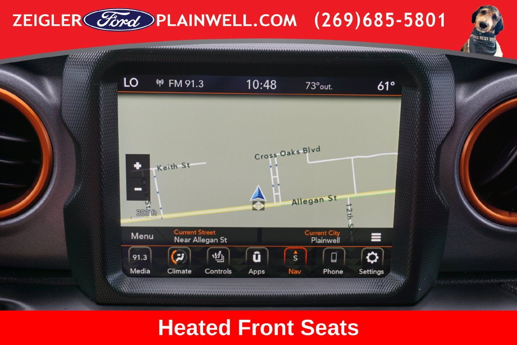 2022 Jeep Gladiator Mojave 4x4 Heated Leather Navigation Rear Camera