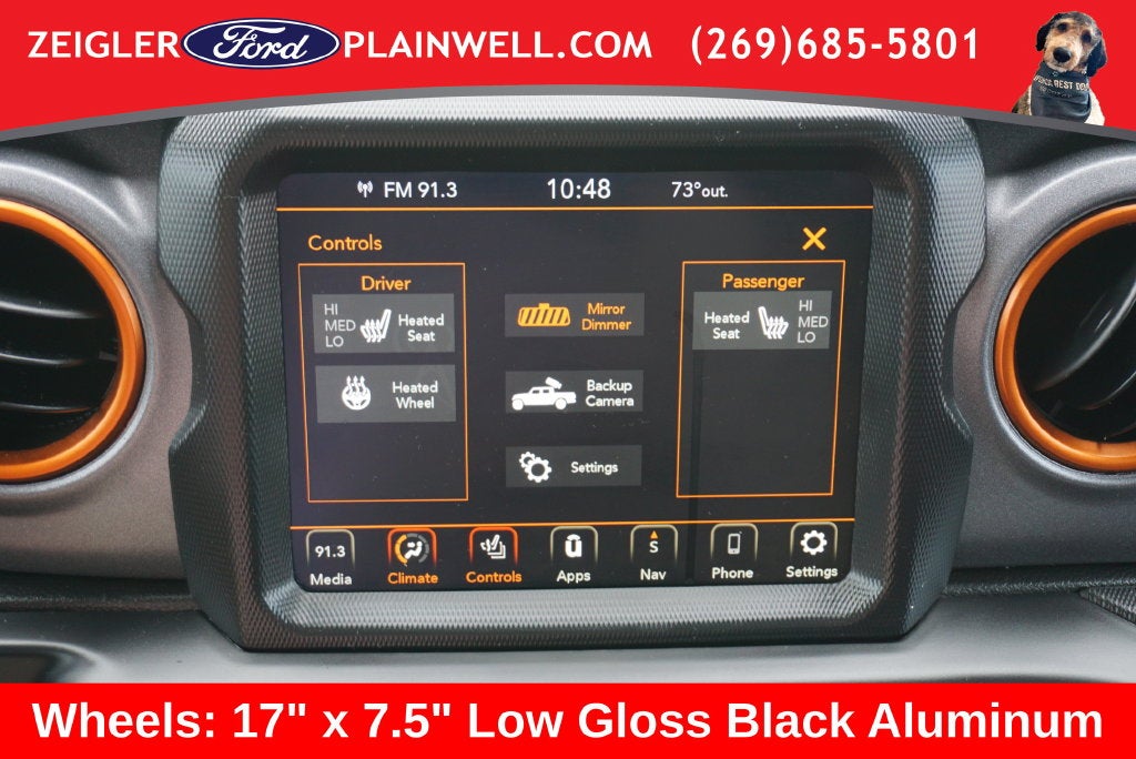 2022 Jeep Gladiator Mojave 4x4 Heated Leather Navigation Rear Camera