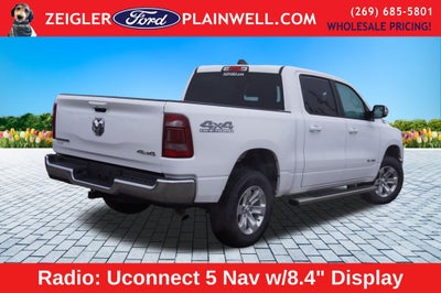 2023 RAM 1500 Laramie CREW CAB 4x4 Navigation Heated Front Leather Heate