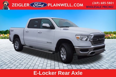 2023 RAM 1500 Laramie CREW CAB 4x4 Navigation Heated Front Leather Heate