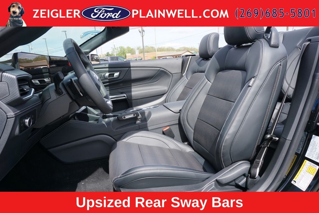 2025 Ford Mustang GT Premium CONVERTIBLE GT PERFORMANCE ACTIVE EXAUST MAGNARIDE