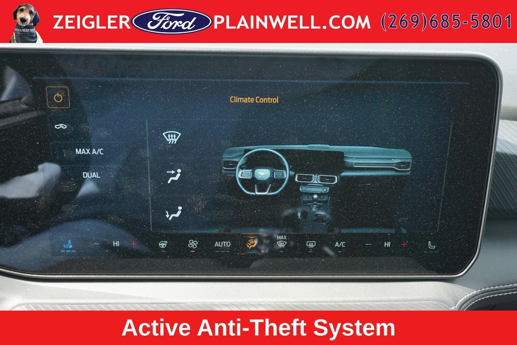 2025 Ford Mustang GT Premium CONVERTIBLE GT PERFORMANCE ACTIVE EXAUST MAGNARIDE