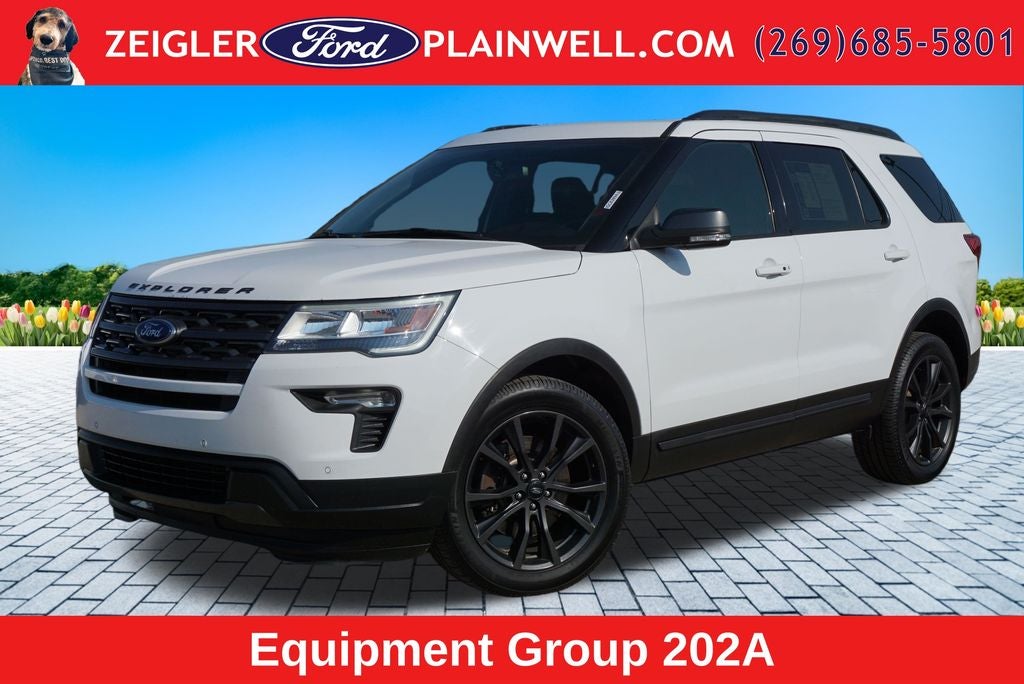 2018 Ford Explorer XLT PANORAMIC ROOF LEATHER APPEARANCE PKG 20' WHEELS