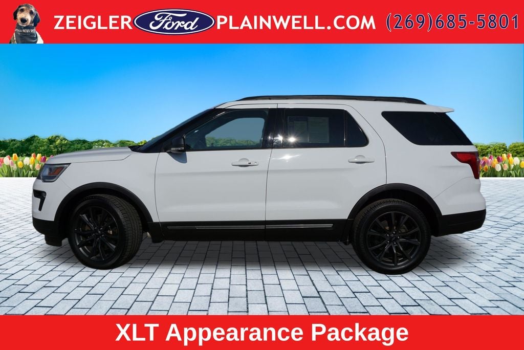 2018 Ford Explorer XLT PANORAMIC ROOF LEATHER APPEARANCE PKG 20' WHEELS