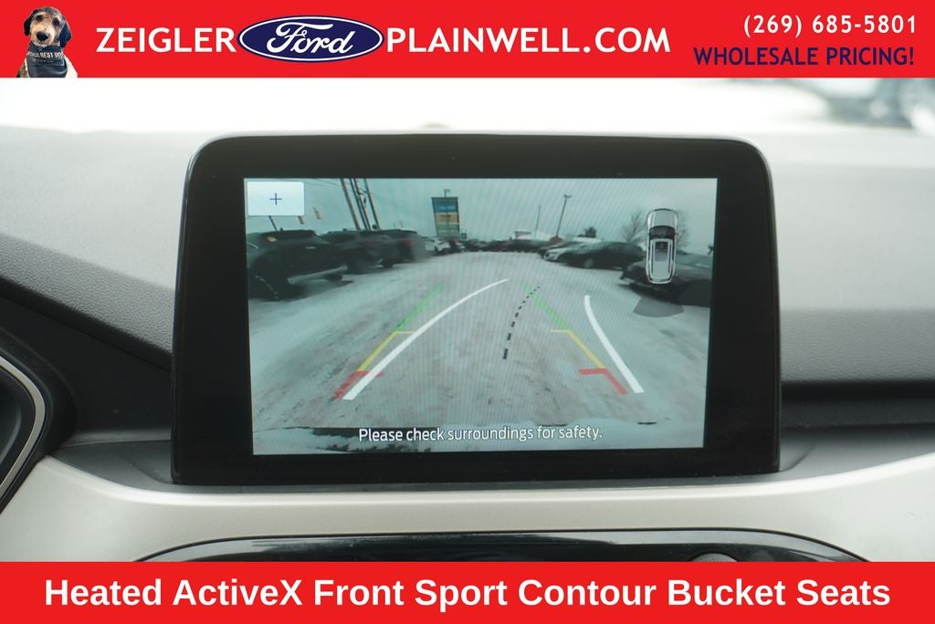 2021 Ford Escape Hybrid SEL Leather AWD Rear Camera