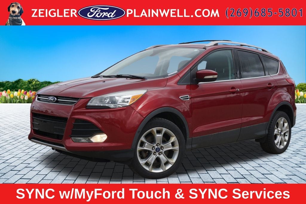 2014 Ford Escape Titanium PANORAMIC ROOF AWD LEATHER REAR SENSORS SYNC