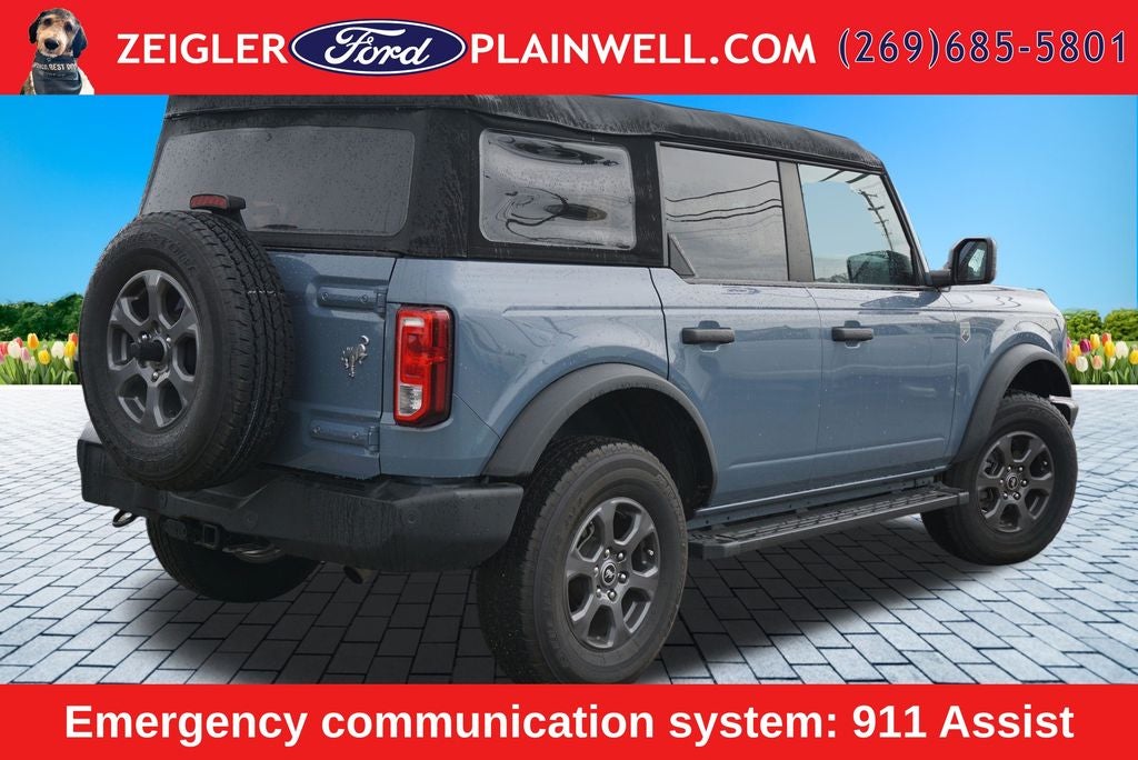 2023 Ford Bronco Big Bend 222A MID PKG REMOTE START 2.3L ECOBOOST10 SPED TRA