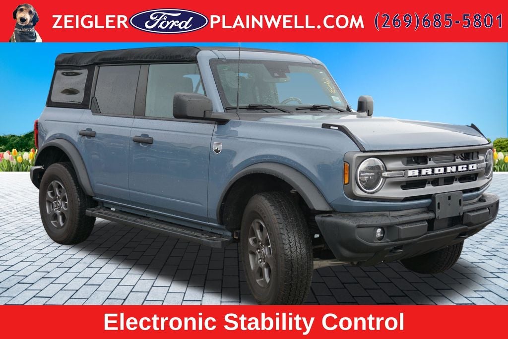 2023 Ford Bronco Big Bend 222A MID PKG REMOTE START 2.3L ECOBOOST10 SPED TRA
