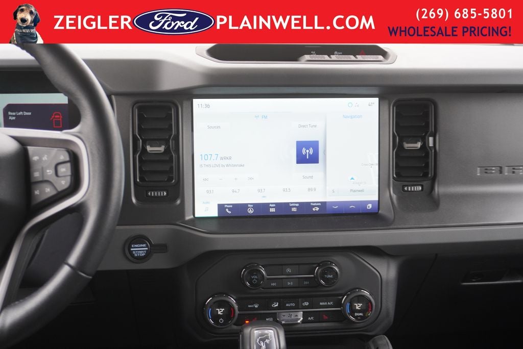 2024 Ford Bronco Big Bend 222A PKG 4x4 MID PKG NAVIGATION LEATHER