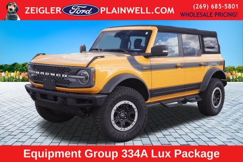 2022 Ford Bronco Badlands ADVANCED SASQUATCH MID HIG & LUX PKG LEATHER NAV