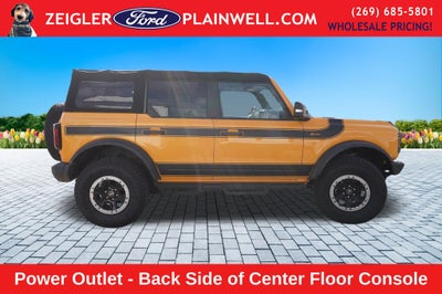 2022 Ford Bronco Badlands ADVANCED SASQUATCH MID HIG & LUX PKG LEATHER NAV