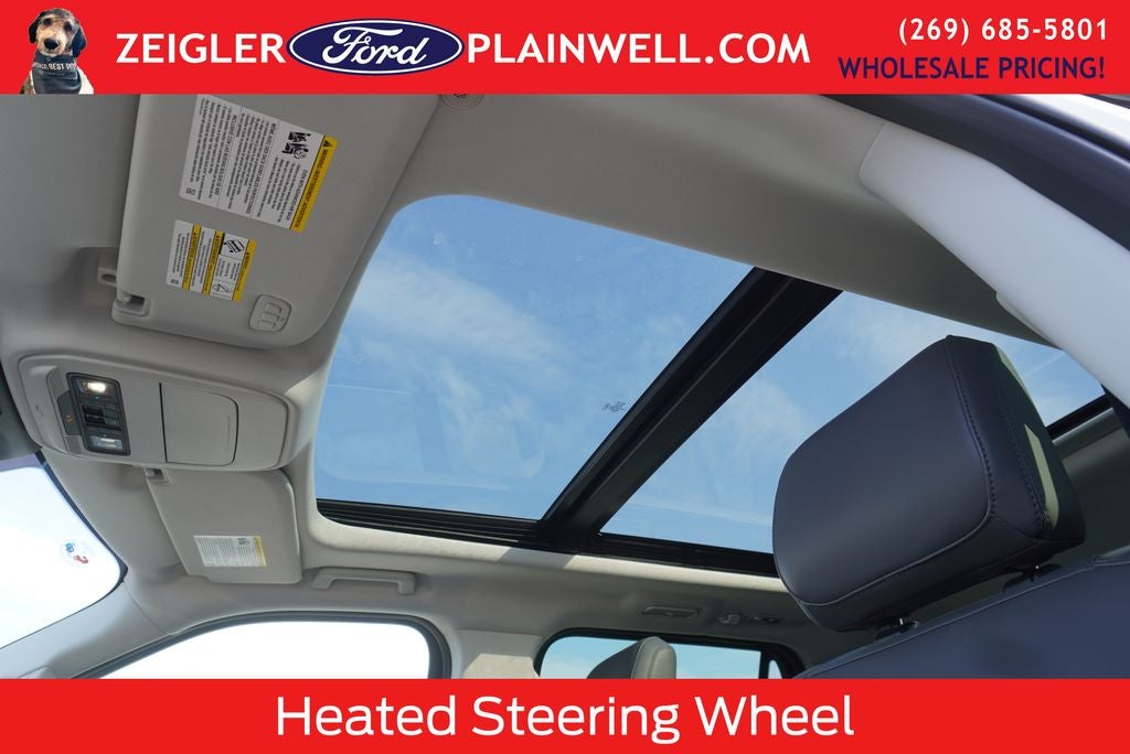 2025 Ford Expedition Max Active 4x4 Leather Panoramic Moonroof Leather Rear Camera