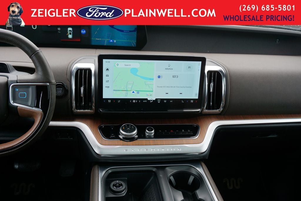 2025 Ford Expedition Max King Ranch MAX PANORAMIC VISTA ROOF POWER RUNNING BOARDS 360