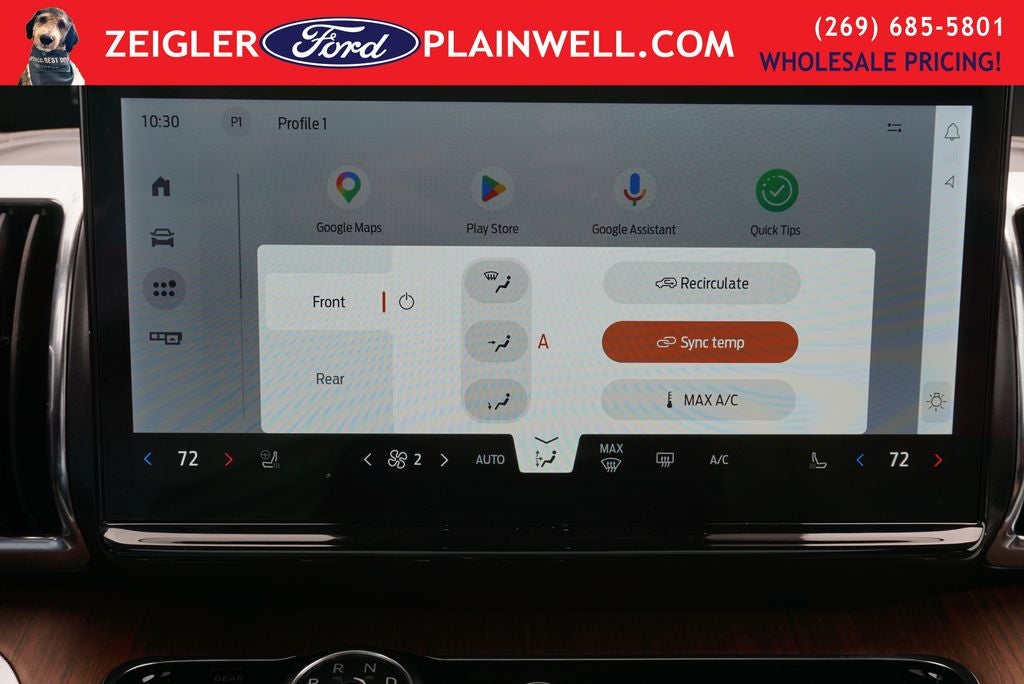 2025 Ford Expedition Max King Ranch MAX PANORAMIC VISTA ROOF POWER RUNNING BOARDS 360