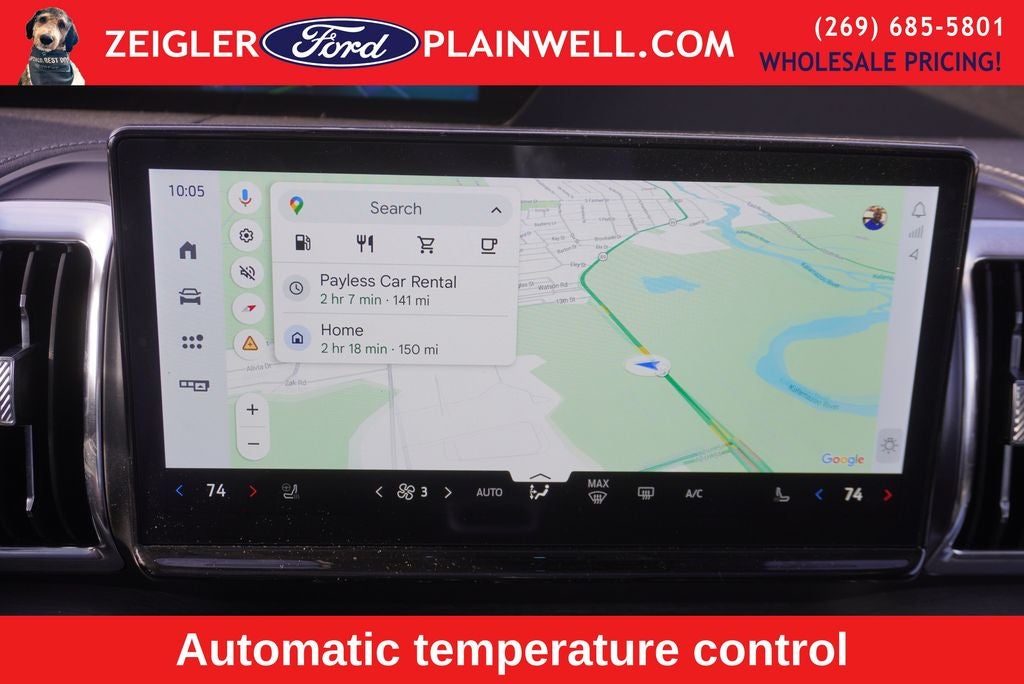 2025 Ford Expedition Platinum Panoramic Roof Heated Ventilated Memory Seats Co P