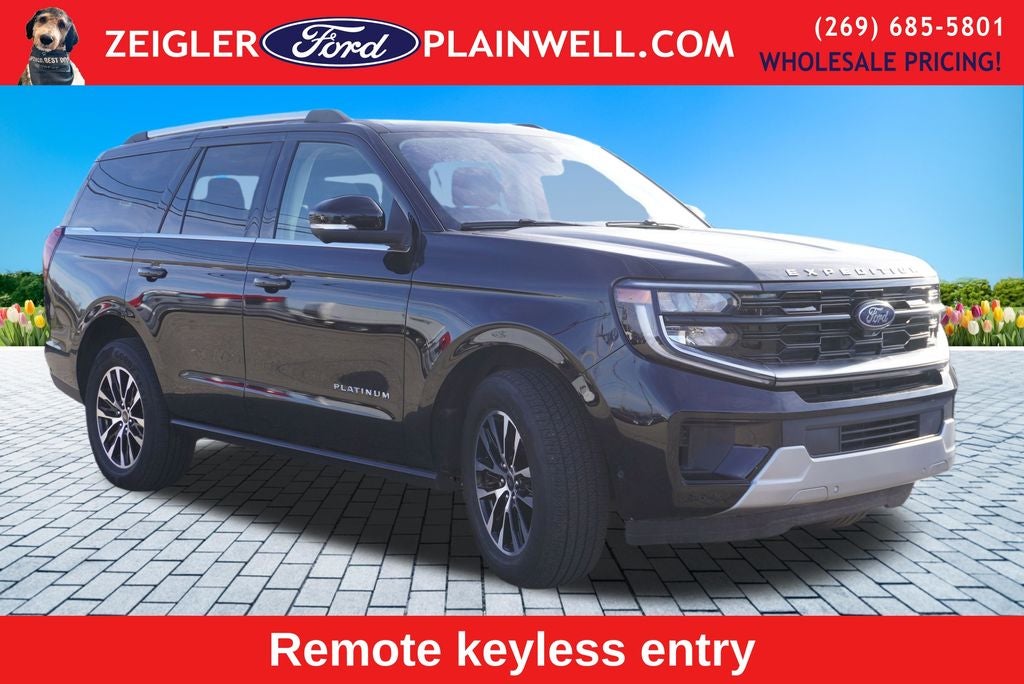 2025 Ford Expedition Platinum Panoramic Roof Heated Ventilated Memory Seats Co P