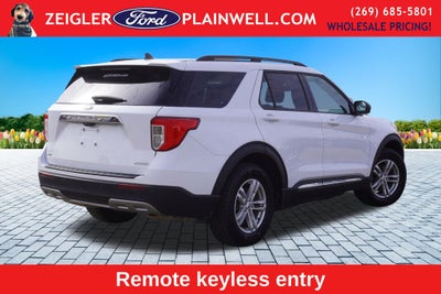 2022 Ford Explorer XLT 202A Pkg 4x4 Heated Leather & Steering Navigation