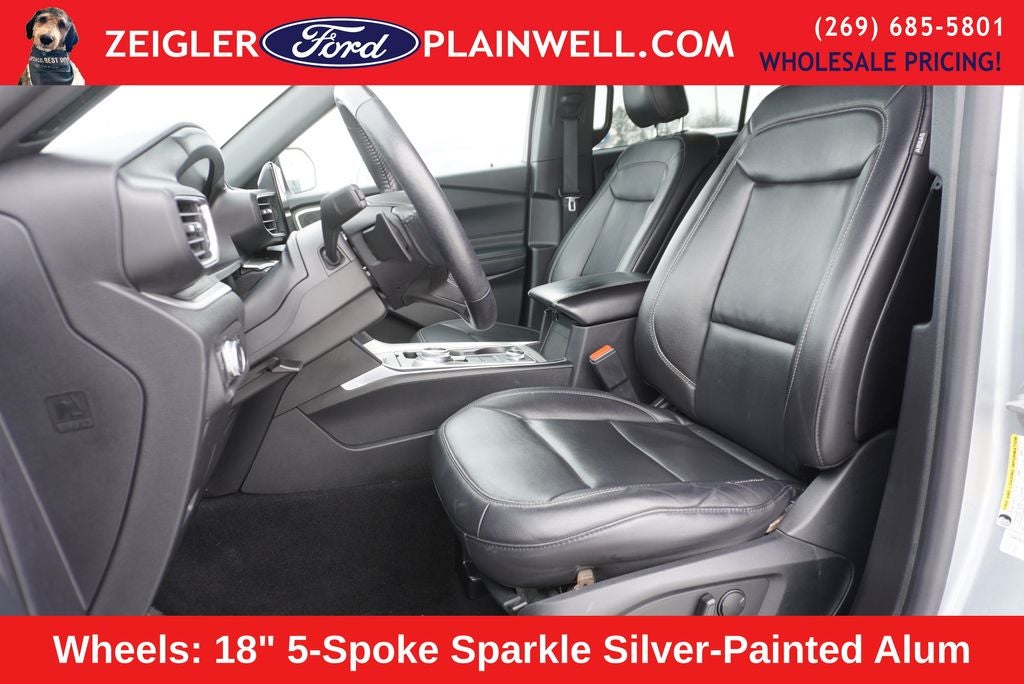 2020 Ford Explorer XLT 4X4 HEATED LEATHER SEATS & STEERING