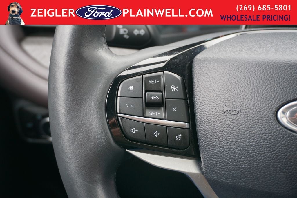 2025 Ford Explorer Platinum Lux Leather Pkg Panoramic Roof Co Pilot 360 21" Wh