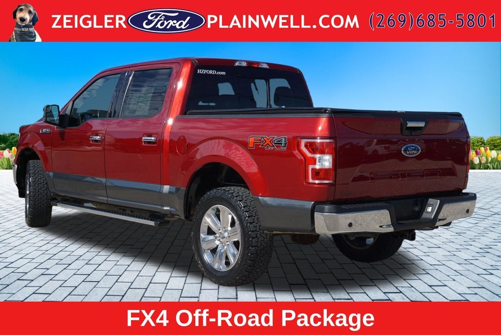 2018 Ford F-150 XLT CREW CAB 4X4 5.0L V8 TOW PKG HEATED SEATS