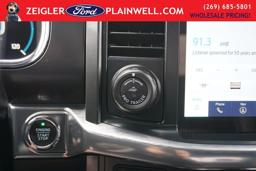 2021 Ford F-150 Lariat FX4 Heated Cooled Leather Nav 360 Camera Trailer T