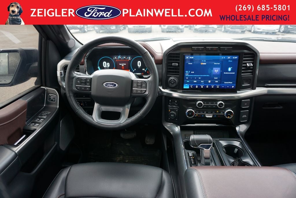 2023 Ford F-150 Lariat Sport Heated Cooled Leather Pano Roof Nav Trailer