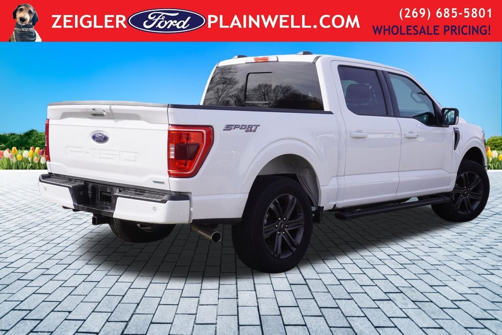 2023 Ford F-150 XLT 2.7L TWIN PANEL ROOF SPORT APPEARANCE PKG REAR SL