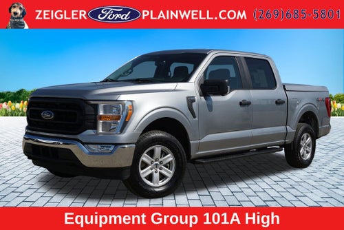 2022 Ford F-150 XL CREW CAB 4X4 360 CAMERA TOW TECH PKG CLASS IV